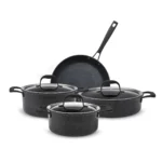 سرویس قابلمه 7 پارچه مشکی بیودایموند کاراجا 153.03.08.1923 Iran Home Appliances لوازم خانگی ایران