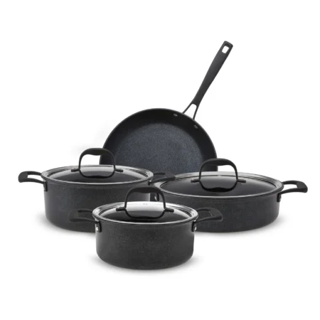 سرویس قابلمه 7 پارچه مشکی بیودایموند کاراجا 153.03.08.1923 Iran Home Appliances لوازم خانگی ایران