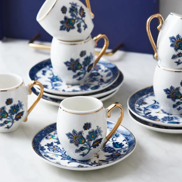 سرویس قهوه خوری 6 نفره اورلا کاراجا 153.03.06.7163 Iran Home Appliances لوازم خانگی ایران