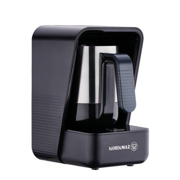 قهوه ساز ترک برقی 400 وات مشکی - طوسی براق مدرنا کرکماز 863-02