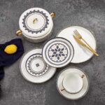 سرویس غذاخوری چینی 91 پارچه آسیان کرکماز 8546