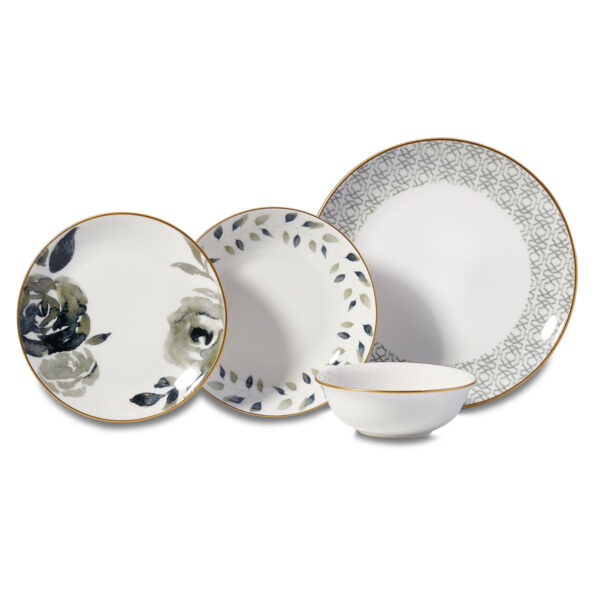 سرویس غذاخوری چینی 24 پارچه فیونا کرکماز 8737-5