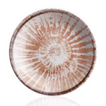 سرویس غذاخوری چینی 16 پارچه قهوه ای لورا کرکماز 8858-3