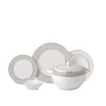 سرویس غذاخوری چینی 60 پارچه پرلا کرکماز 8362