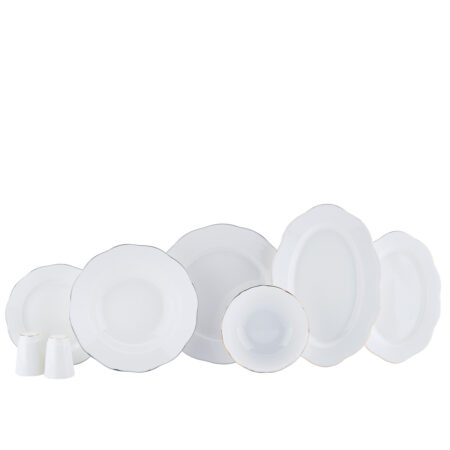 سرویس غذاخوری چینی 55 پارچه رزا کرکماز 8329