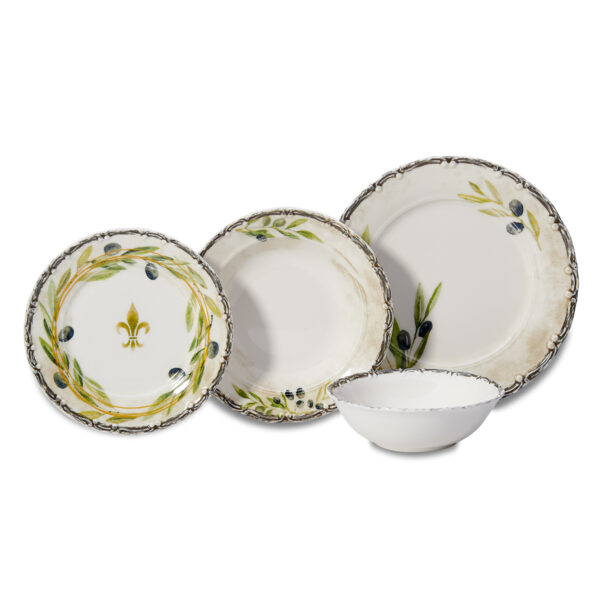 سرویس غذاخوری چینی 24 پارچه سیستا کرکماز 8783