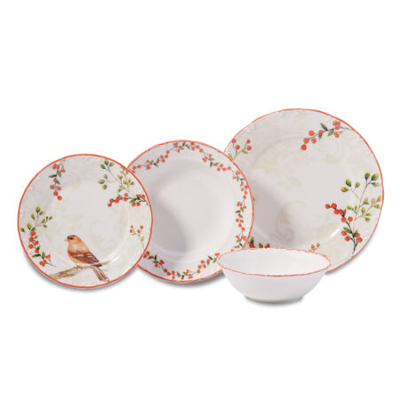 سرویس غذاخوری چینی 24 پارچه سیستا کرکماز 8784