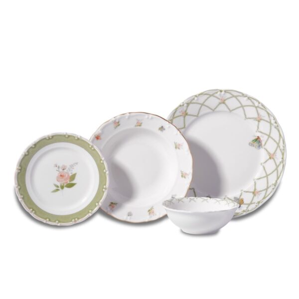 سرویس غذاخوری چینی 24 پارچه سیستا کرکماز 8785-3