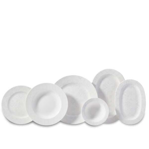 سرویس غذاخوری چینی 55 پارچه ونسا کرکماز 8868