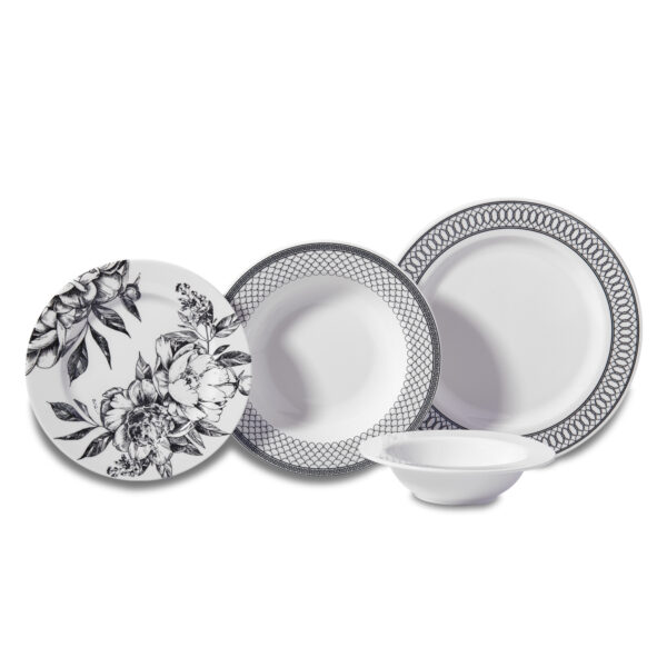 سرویس غذاخوری چینی 24 پارچه ونسا کرکماز 8875