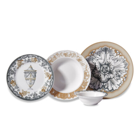 سرویس غذاخوری چینی 24 پارچه ونسا کرکماز 8876