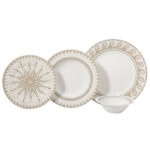 سرویس غذاخوری چینی 24 پارچه ونسا کرکماز 8884