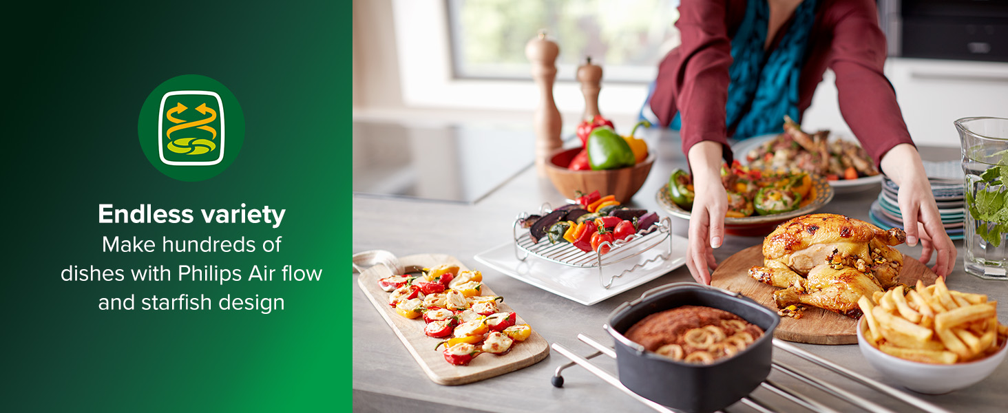 سرخ کن بدون روغن 6.6 لیتر مشکی ایر فرایر فیلیپس HD9650 Iran Home Appliances لوازم خانگی ایران