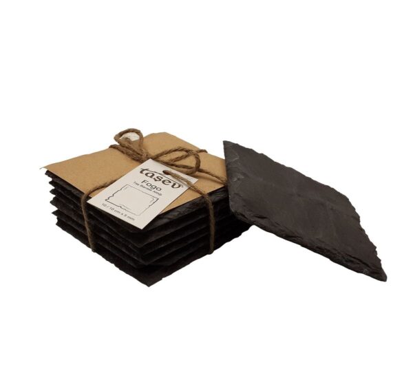 زیر لیوانی مربع 6 پارچه سنگی فوگو تاشوو T1606 Iran Home Appliances لوازم خانگی ایران