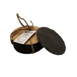 زیر لیوانی گرد 6 پارچه سنگی فویگو تاشوو T1607 Iran Home Appliances لوازم خانگی ایران