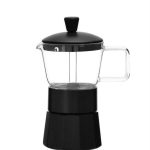 موکاپات شیشه ای 9 فنجان مشکی استون تاشوو T3381 Iran Home Appliances لوازم خانگی ایران