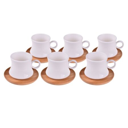 سرویس فنجان و نعلبکی 6 نفره لارجی بامبوم B0912 Iran Home Appliances لوازم خانگی ایران