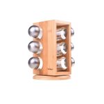 قفسه ادویه چرخان 6 عددی تینا بامبوم B2250 Iran Home Appliances لوازم خانگی ایران