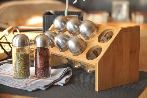 سرویس ادویه 8 عددی دیانا بامبوم B2426