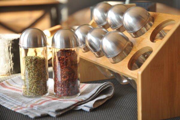 سرویس ادویه 8 عددی دیانا بامبوم B2426