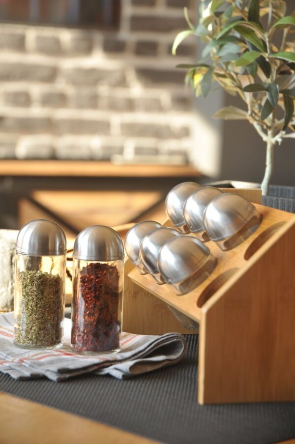 سرویس ادویه 8 عددی دیانا بامبوم B2426