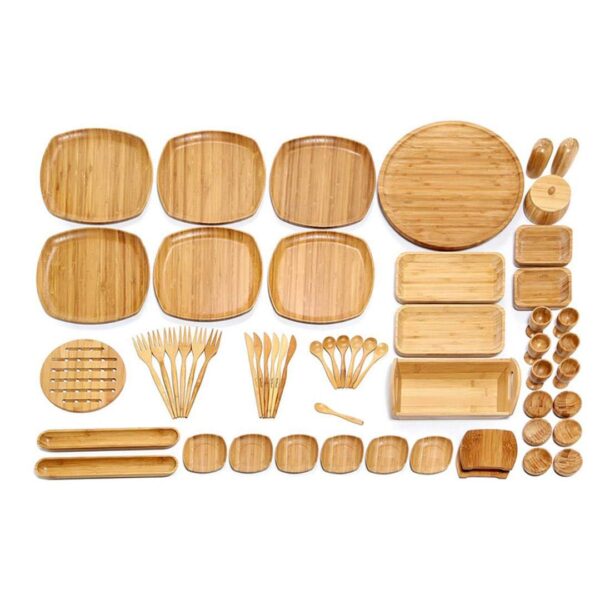 سرویس صبحانه خوری 57 پارچه آیکون بامبوم B2449 Iran Home Appliances لوازم خانگی ایران