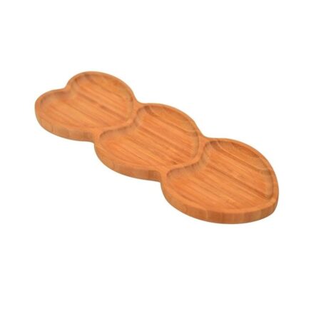 بشقاب اسنک 3 قسمتی آمور بامبوم B2620 Iran Home Appliances لوازم خانگی ایران