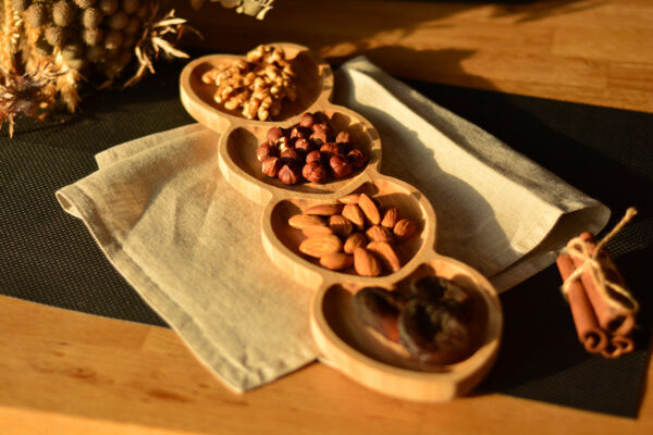 بشقاب اسنک 4 قسمتی آمور بامبوم B2621 Iran Home Appliances لوازم خانگی ایران