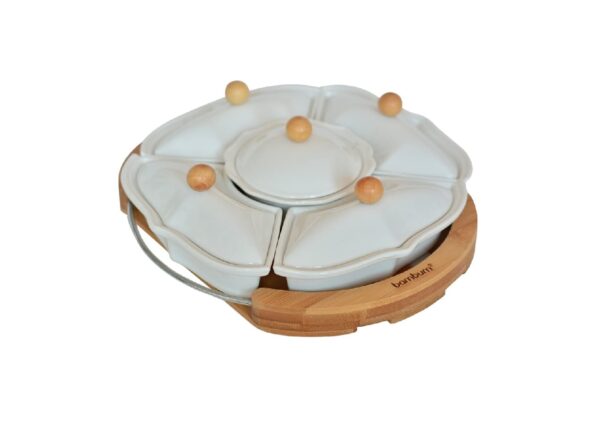 سرویس صبحانه خوری 11 پارچه سابادو بامبوم B2672 Iran Home Appliances لوازم خانگی ایران