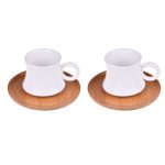 سرویس قهوه خوری 2 نفره لارجی بامبوم B2781 Iran Home Appliances لوازم خانگی ایران