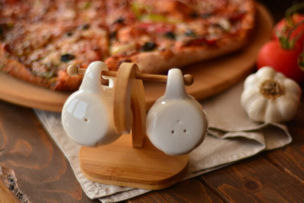 نمک پاش و فلفل پاش 3 پارچه کوپر بامبوم B2836 Iran Home Appliances لوازم خانگی ایران