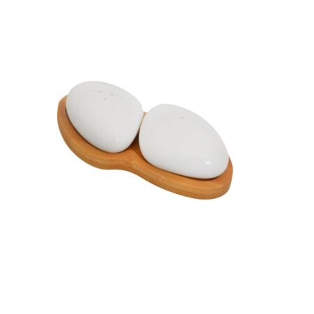نمک پاش و فلفل پاش 3 پارچه استون بامبوم B2837 Iran Home Appliances لوازم خانگی ایران