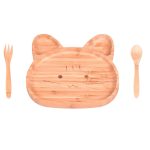 سرویس غذاخوری کودک 3 پارچه کیتی بامبوم B2874 Iran Home Appliances لوازم خانگی ایران