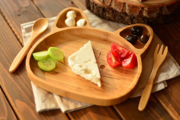 سرویس غذاخوری کودک 3 پارچه کیتی بامبوم B2874 Iran Home Appliances لوازم خانگی ایران