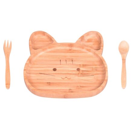 سرویس غذاخوری کودک 3 پارچه کیتی بامبوم B2874 Iran Home Appliances لوازم خانگی ایران