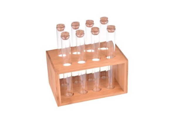 سرویس ادویه 9 پارچه وانیلا بامبوم B0424 Iran Home Appliances لوازم خانگی ایران