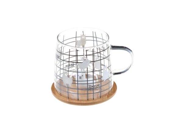 لیوان شیشه ای عروسکی پسو بامبوم B0700 Iran Home Appliances لوازم خانگی ایران