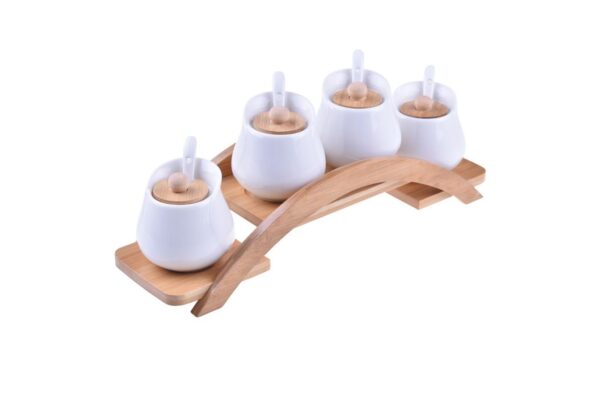 سرویس ادویه 4 عددی بستا بامبوم B1102 Iran Home Appliances لوازم خانگی ایران