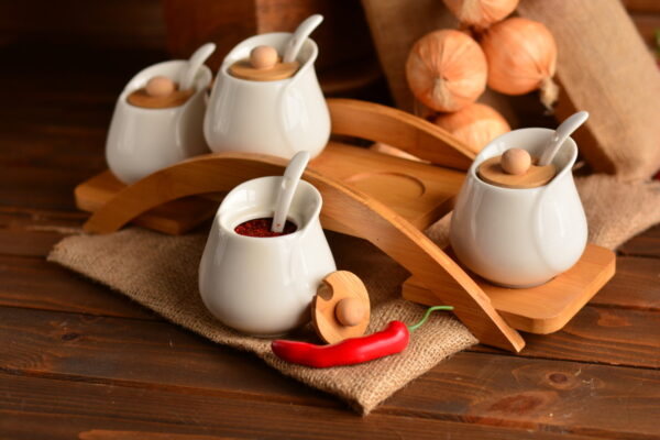 سرویس ادویه 4 عددی بستا بامبوم B1102 Iran Home Appliances لوازم خانگی ایران