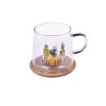 لیوان شیشه ای 280 میلی لیتر اسپر بامبوم B1168 Iran Home Appliances لوازم خانگی ایران