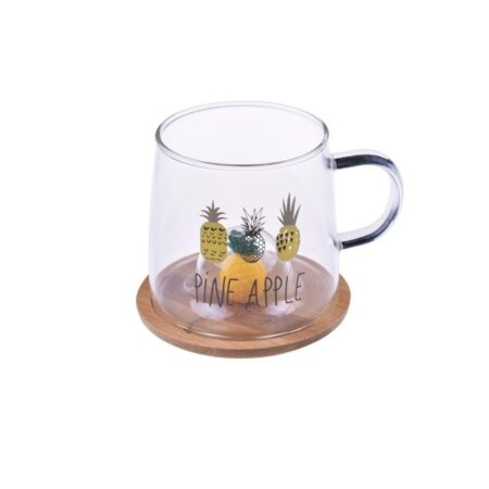 لیوان شیشه ای 280 میلی لیتر اسپر بامبوم B1168 Iran Home Appliances لوازم خانگی ایران