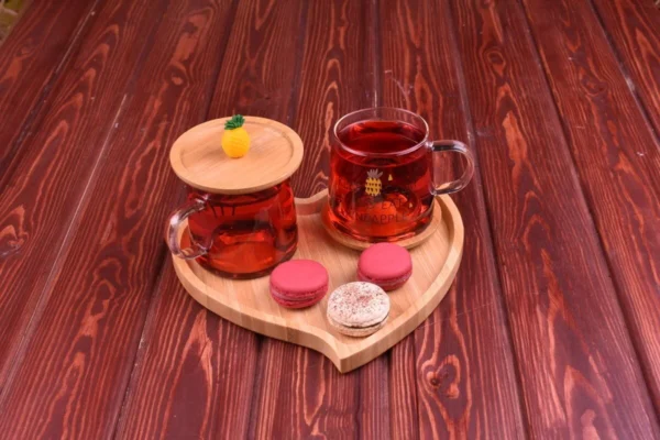 لیوان شیشه ای 280 میلی لیتر اسپر بامبوم B1168