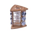 قفسه ادویه چرخان 9 عددی آنکورا بامبوم B1363 Iran Home Appliances لوازم خانگی ایران