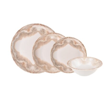 سرویس غذاخوری بون چاینا 24 پارچه هاله بامبوم B3036 Iran Home Appliances لوازم خانگی ایران