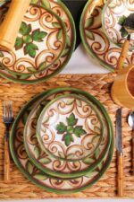 سرویس غذاخوری بون چاینا 24 پارچه لوسیا بامبوم B3283 Iran Home Appliances لوازم خانگی ایران