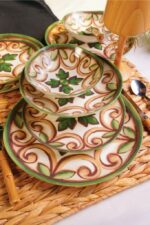 سرویس غذاخوری بون چاینا 24 پارچه لوسیا بامبوم B3283 Iran Home Appliances لوازم خانگی ایران