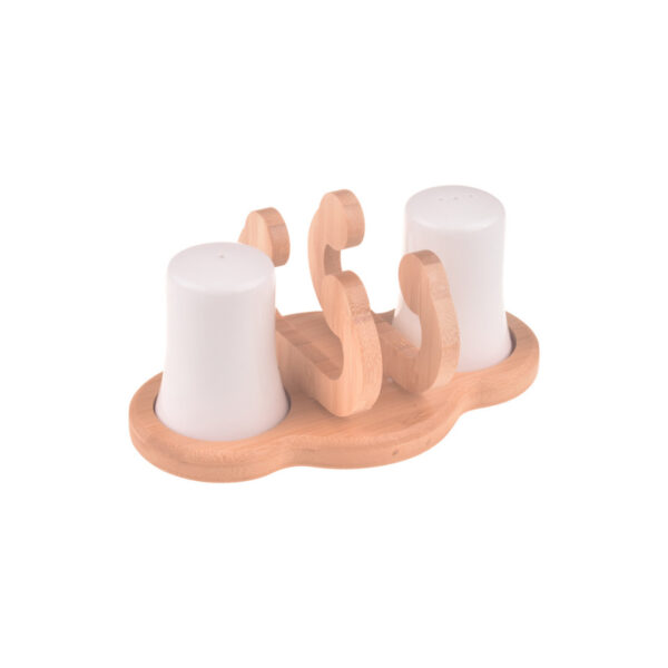 نمک پاش و فلفل پاش 3 پارچه تینی بامبوم B3333 Iran Home Appliances لوازم خانگی ایران