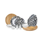 سرویس غذاخوری 44 پارچه اولیوا بامبوم B3388 Iran Home Appliances لوازم خانگی ایران