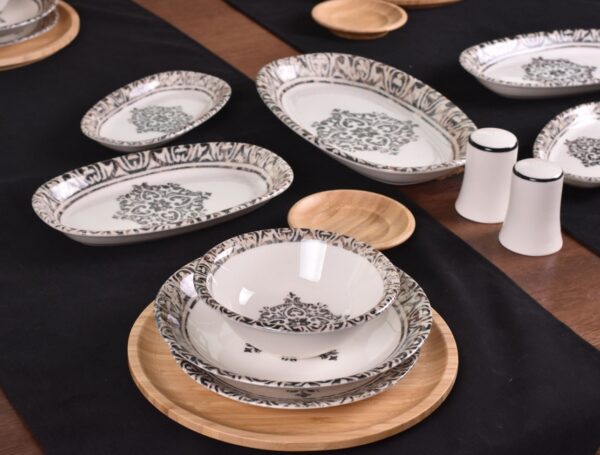 سرویس غذاخوری 44 پارچه تروا بامبوم B3389 Iran Home Appliances لوازم خانگی ایران