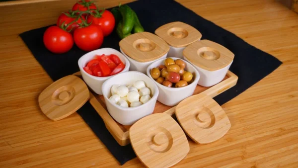 سرویس صبحانه خوری 13 پارچه هوما بامبوم B3588 Iran Home Appliances لوازم خانگی ایران